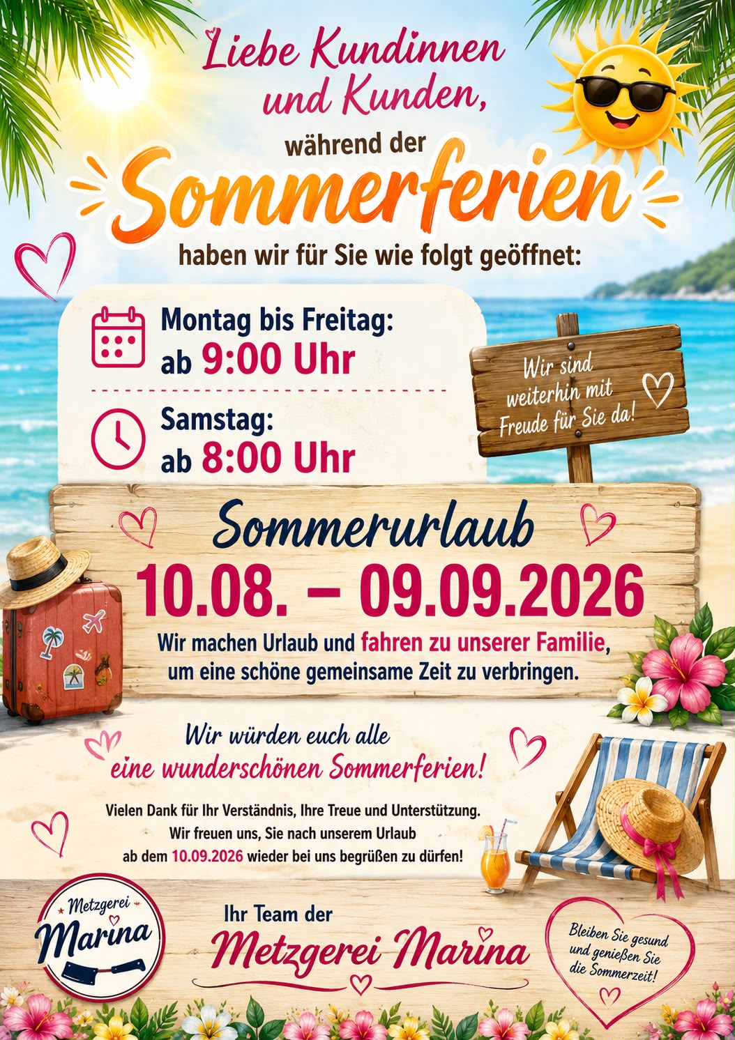 Sommer urlaub 2026